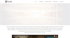 Desktop Screenshot of kooki.com